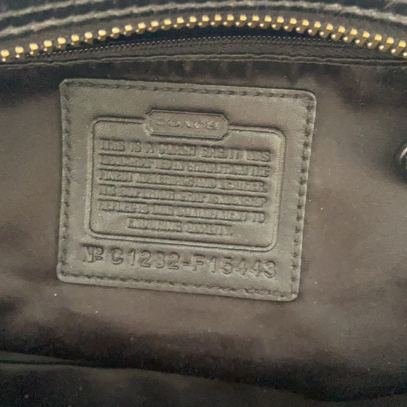 Coach purse 12.5 x 8.5 x 4.5 approximately - Picture 7 of 8